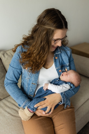 Homestroy mit neugeborenem Baby in Öhringen