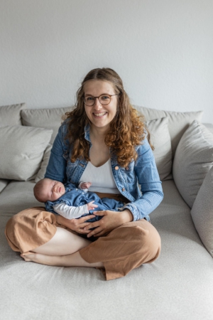 Newbornfoto mit Familie in Öhringen